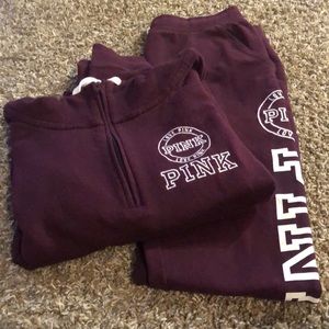 Pink Sweatpants outfit